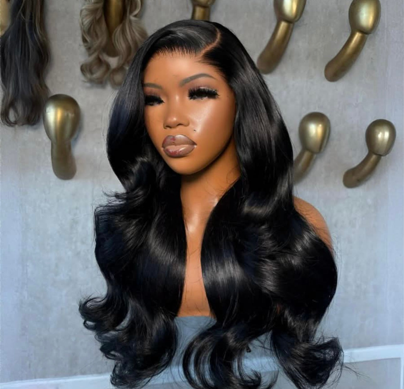 Raw Indian 5’5 Closure Wig
