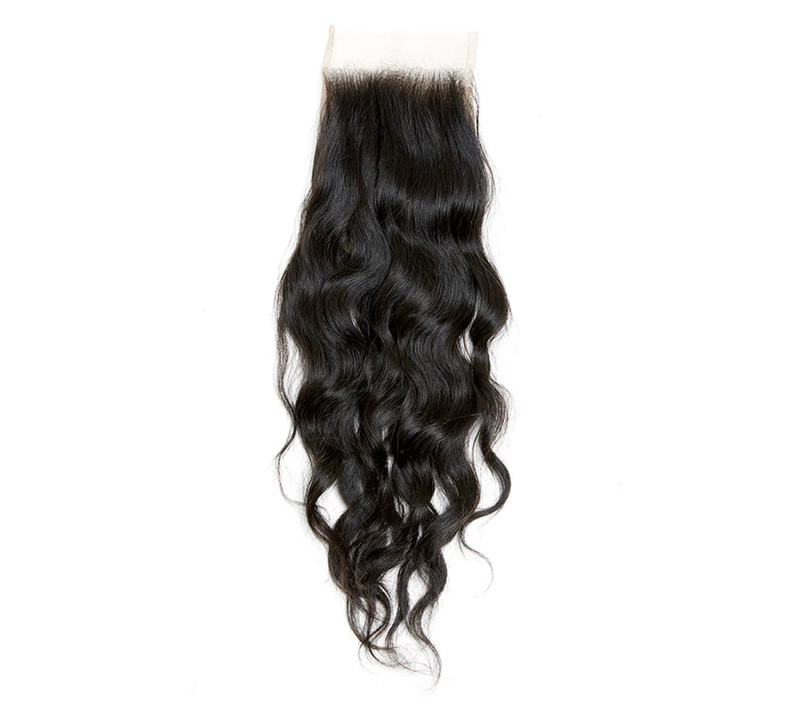 Raw Indian 5’5 HD Closure